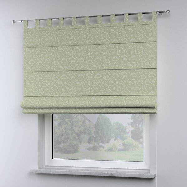 Oli tab top roman blind
