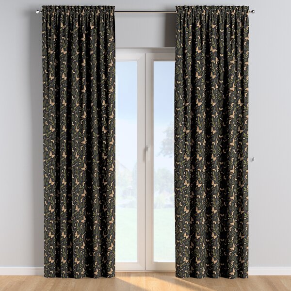 Slot and frill curtains