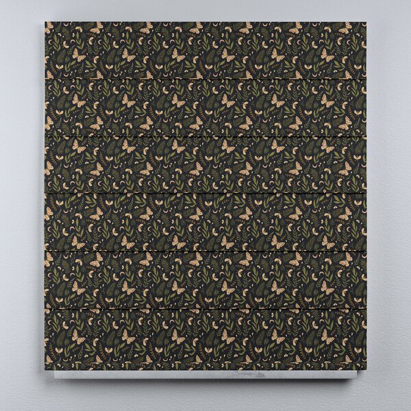 Voile and fabric roman blind (DUO II)