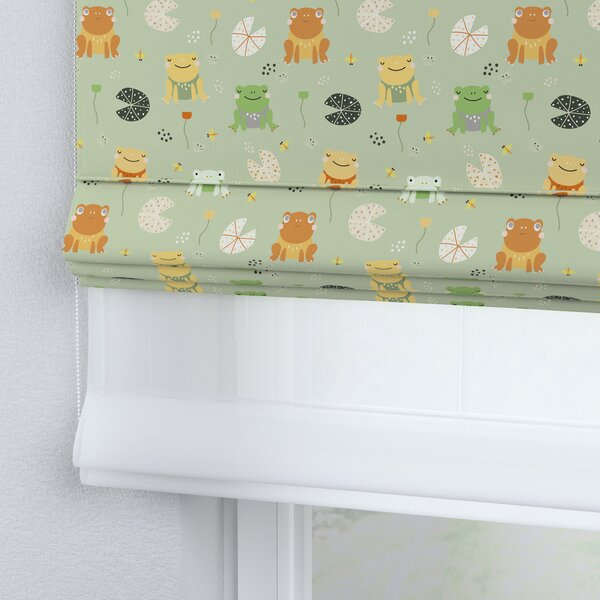 Voile and fabric roman blind (DUO II)