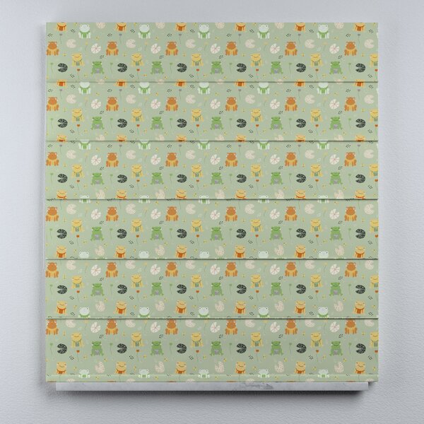 Voile and fabric roman blind (DUO II)