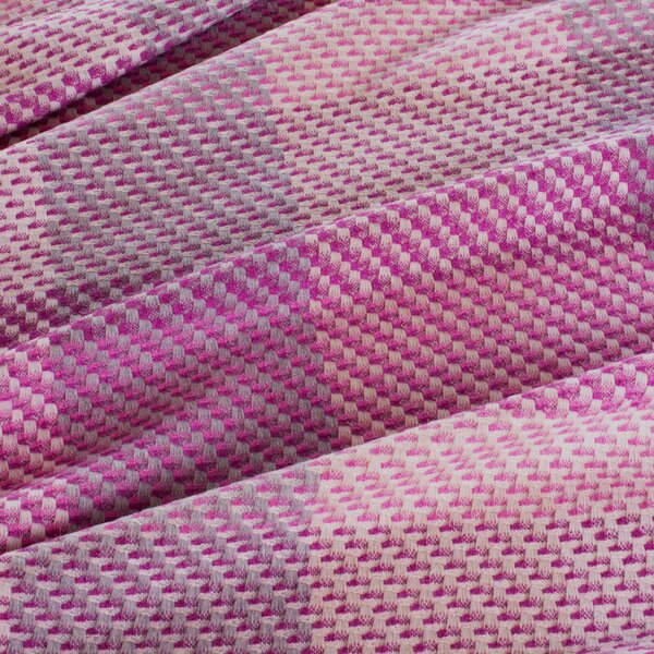 Magenta Silk Merino Fabric - Per metre / Pink / Wool Silk