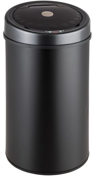 Tectake 400827 kitchen bin with sensor - 50 l, black
