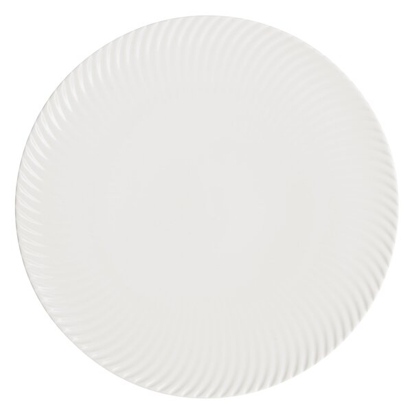 Porcelain Arc White Dinner Plate