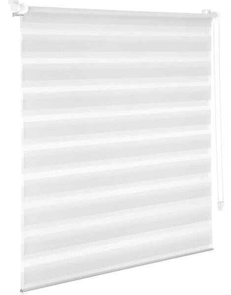Tectake 401220 double roller blinds made of polyester - 123 x 175 cm