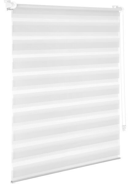Tectake 401219 double roller blinds made of polyester - 103 x 175 cm