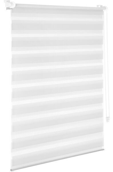 Tectake 401218 double roller blinds made of polyester - 90 x 150 cm