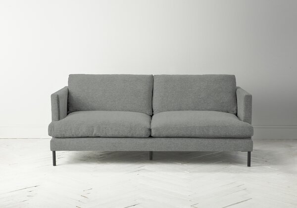 Justin Three-Seater Sofa in Sidewalk Grey
