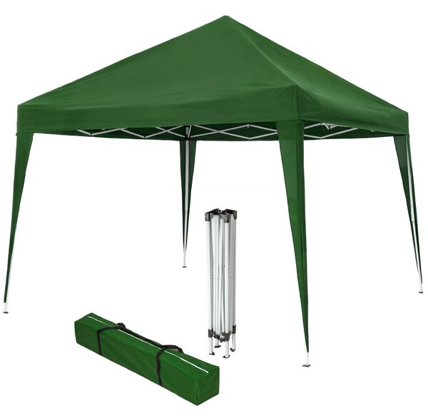 Tectake 401620 gazebo foldable 3x3m - green