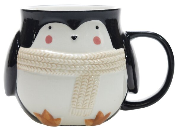 Penguin Character Christmas Mug