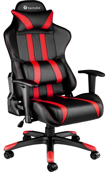 Tectake 402030 gaming chair premium - black/red