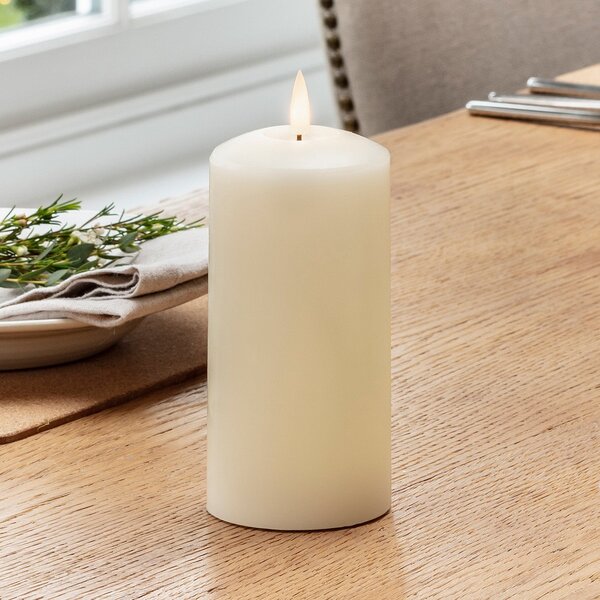 TruGlow® LED Pillar Candle 15cm