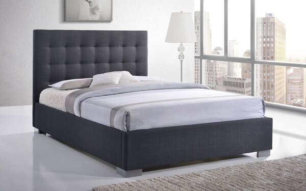 Time Living Nevada Fabric Bed Frame, Double, Sand