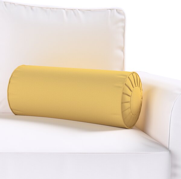 Bolster cushion with pleats