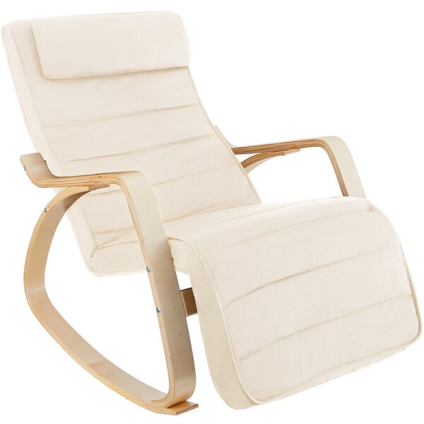 Tectake 403527 onda rocking chair - beige