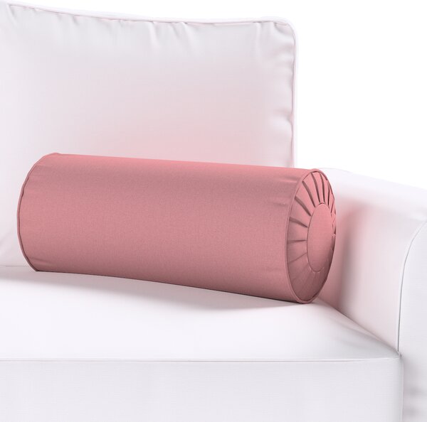 Bolster cushion with pleats