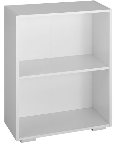 Tectake 403604 bookshelf lexi bookcase with 2 shelves - white