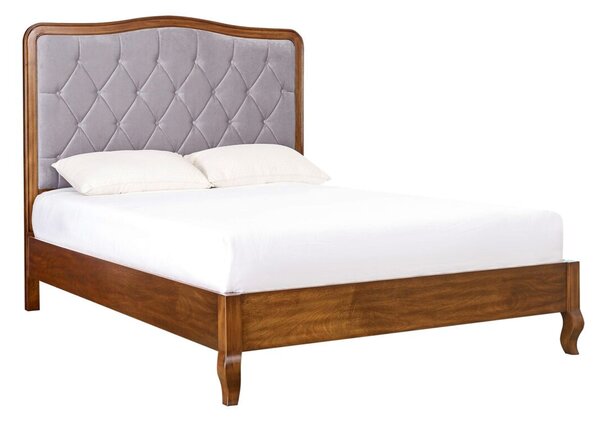Satrey Double Bed In Red Chestnut