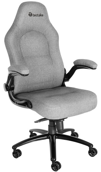 Tectake 404156 office chair springsteen - grey