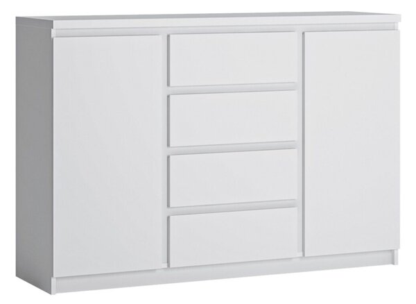 Karino 2 Door 4 Drawer Sideboard In White