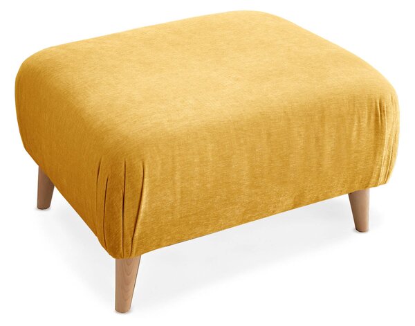 Ada Footstool | 8 Chenille Colours | Made in the UK | Roseland