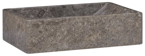 Sink 45x30x12 cm Marble High Gloss Grey