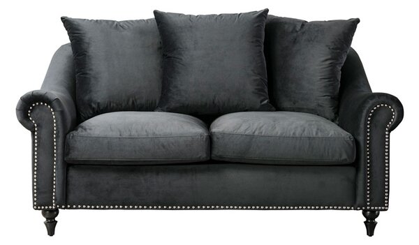 Portman Two Seat Sofa - Black