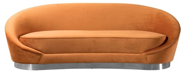 Selini Three Seat Sofa - Pumpkin