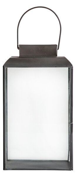 Saul Metal and Glass Lantern, Large