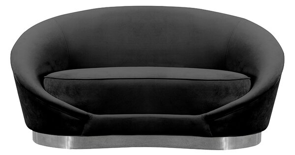 Selini Two Seat Sofa - Black