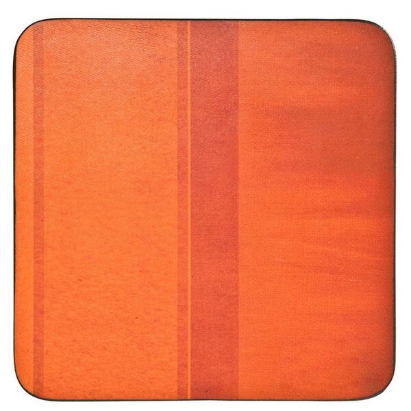 Denby Colours Orange Set Of 6 Coasters