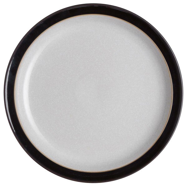 Denby Elements Black Dinner Plate