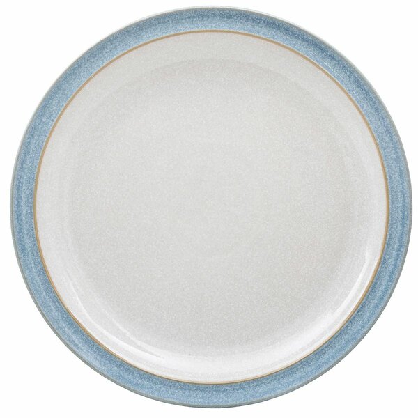 Denby Elements Light Blue Dinner Plate