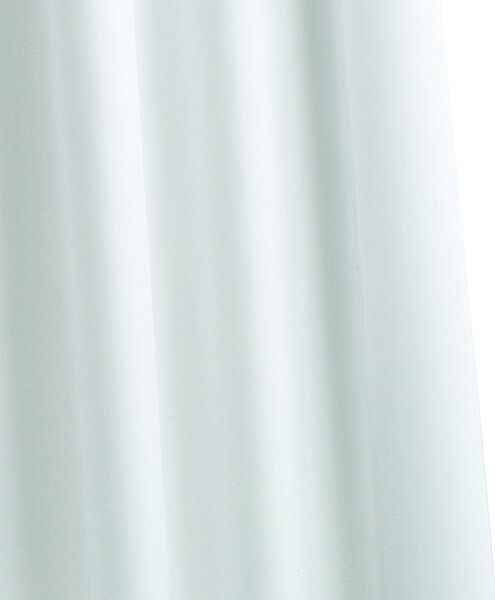 Croydex PVC Shower Curtain White