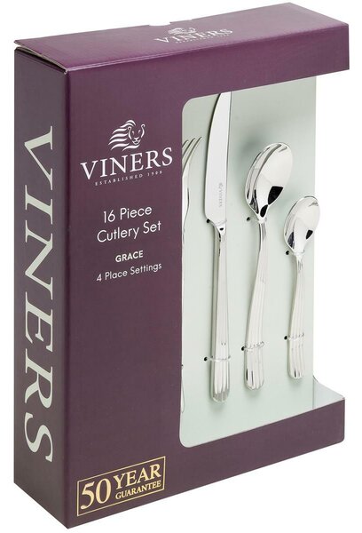 Viners Grace 16 Piece Cutlery Set