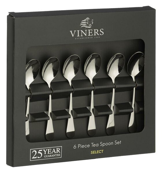 Viners Select 6 Piece Teaspoon Set