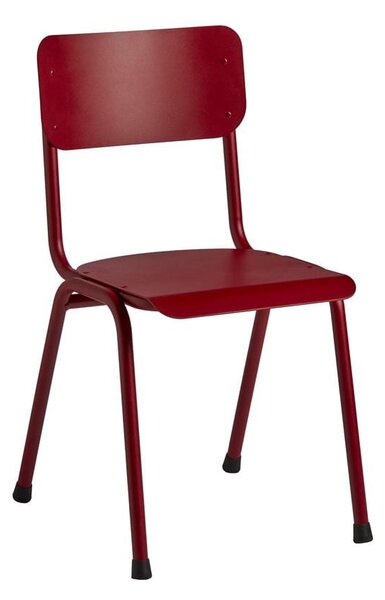 Quinine Sidechair - Aluminium - Red Ral 3011