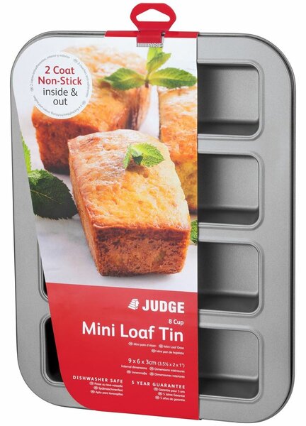 Judge Bakeware Non-Stick Mini Loaf Tin