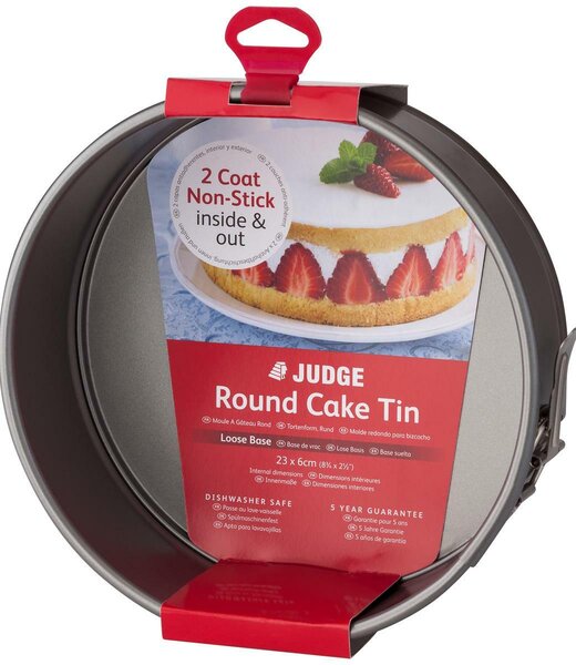 Judge Bakeware Non-Stick Springform Round Cake Tin