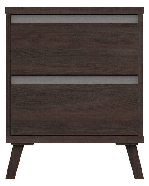 Tamarine Two Draw Bedside Table