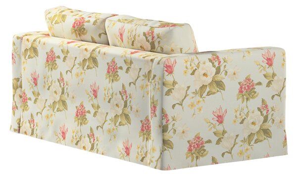 Floor length Karlstad 2-seater sofa cover