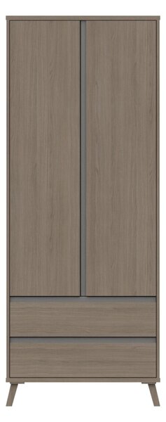 Tamarine Two Door Two Draw Wardrobe Fully Assembled