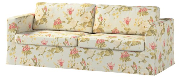 Floor length Karlstad 3-seater sofa cover