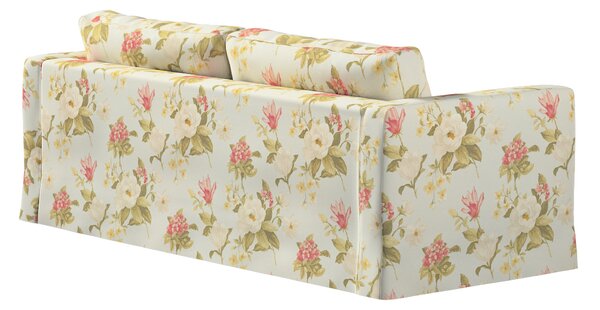 Floor length Karlstad 3-seater sofa cover