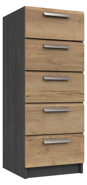 Wister Narrow Five Drawer Chest