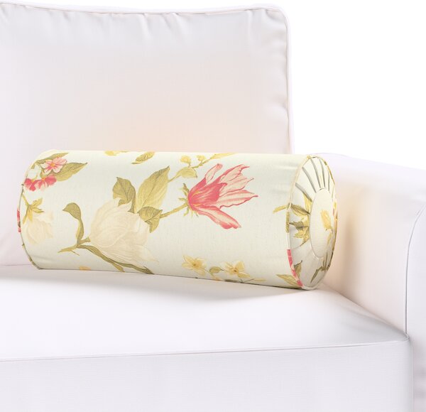 Bolster cushion with pleats