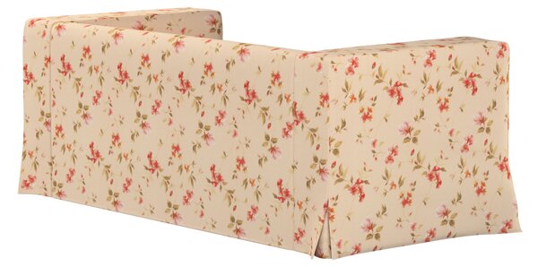 Klippan 2-seater floor length sofa cover with box pleats