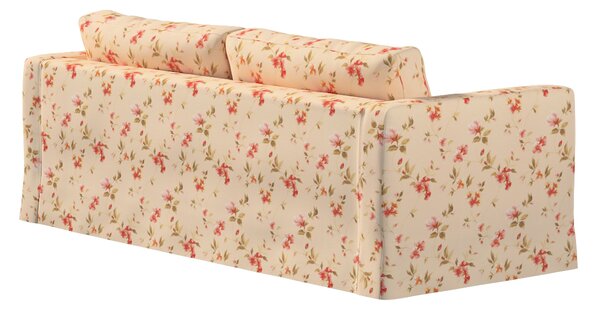 Floor length Karlstad 3-seater sofa cover