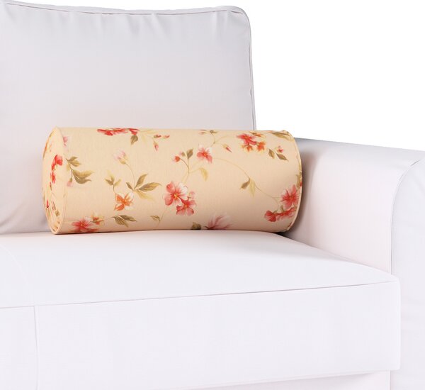 Bolster cushion with pleats