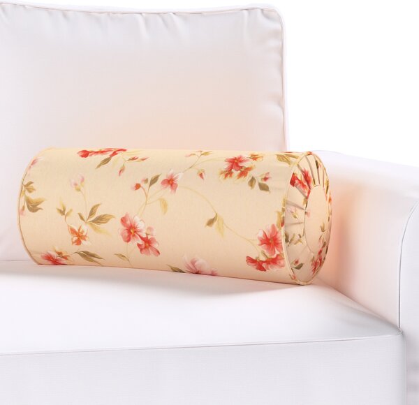 Bolster cushion with pleats